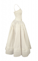 Rochas Ivory Summer Dress