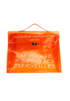 Hermès Kelly 40 Orange Vinyl Bag