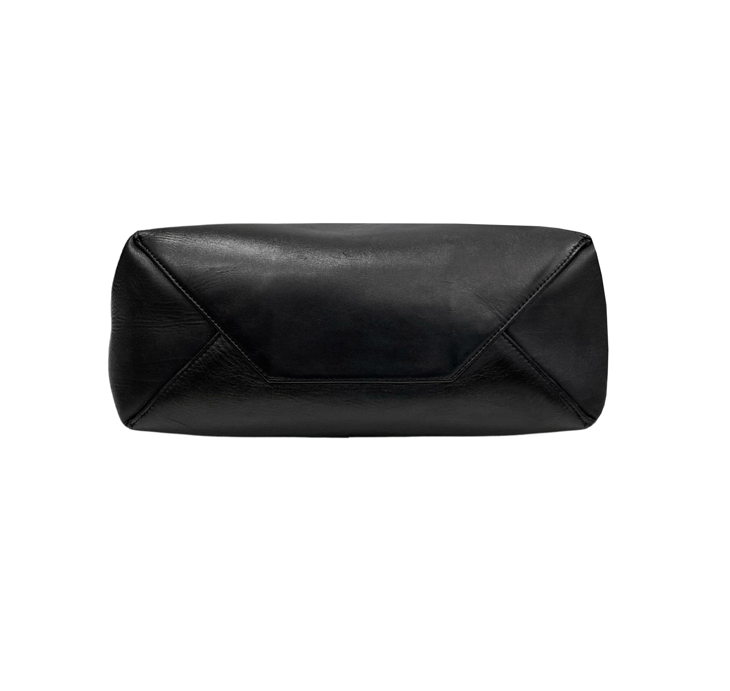 Céline Cabas Black Leather Tote Bag