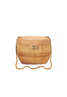 Chanel Medium Straw Handbag