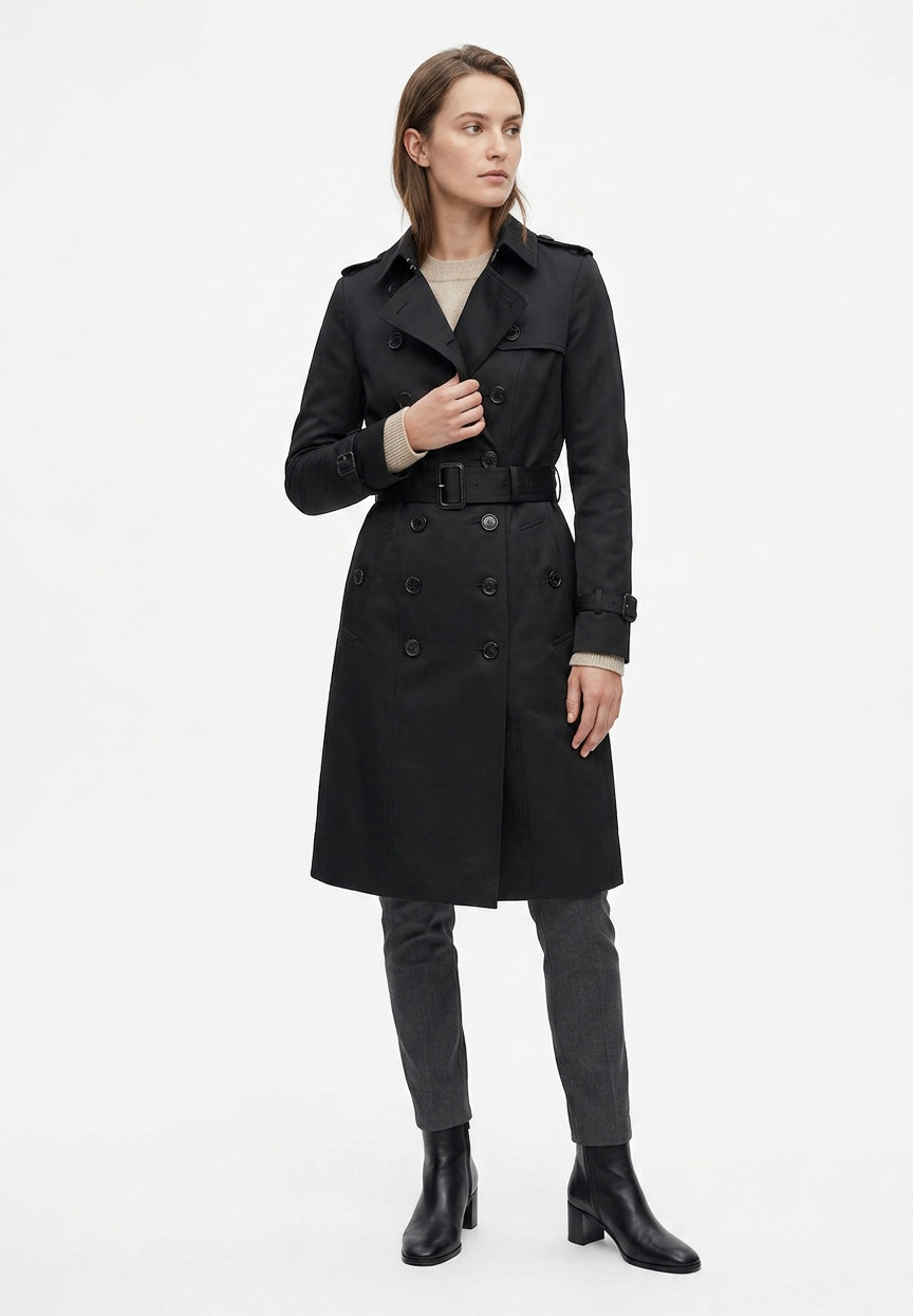 Burberry Black Trench