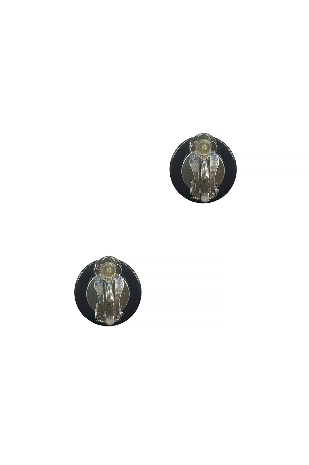 Chanel Round Clip-On Earrings