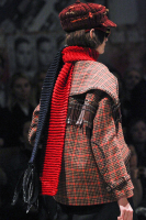 Brown Prada Suit with Fringe