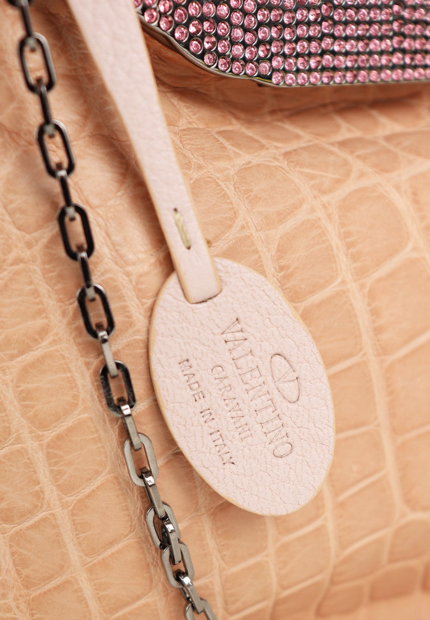 Valentino Clutch With Crystals