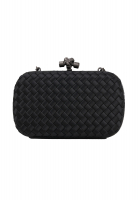 Bottega Veneta Knot Black Clutch