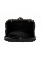 Bottega Veneta Knot Black Clutch