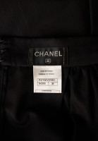 Chanel Black Pleated Skirt