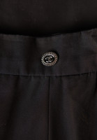 Chanel Black Pleated Skirt