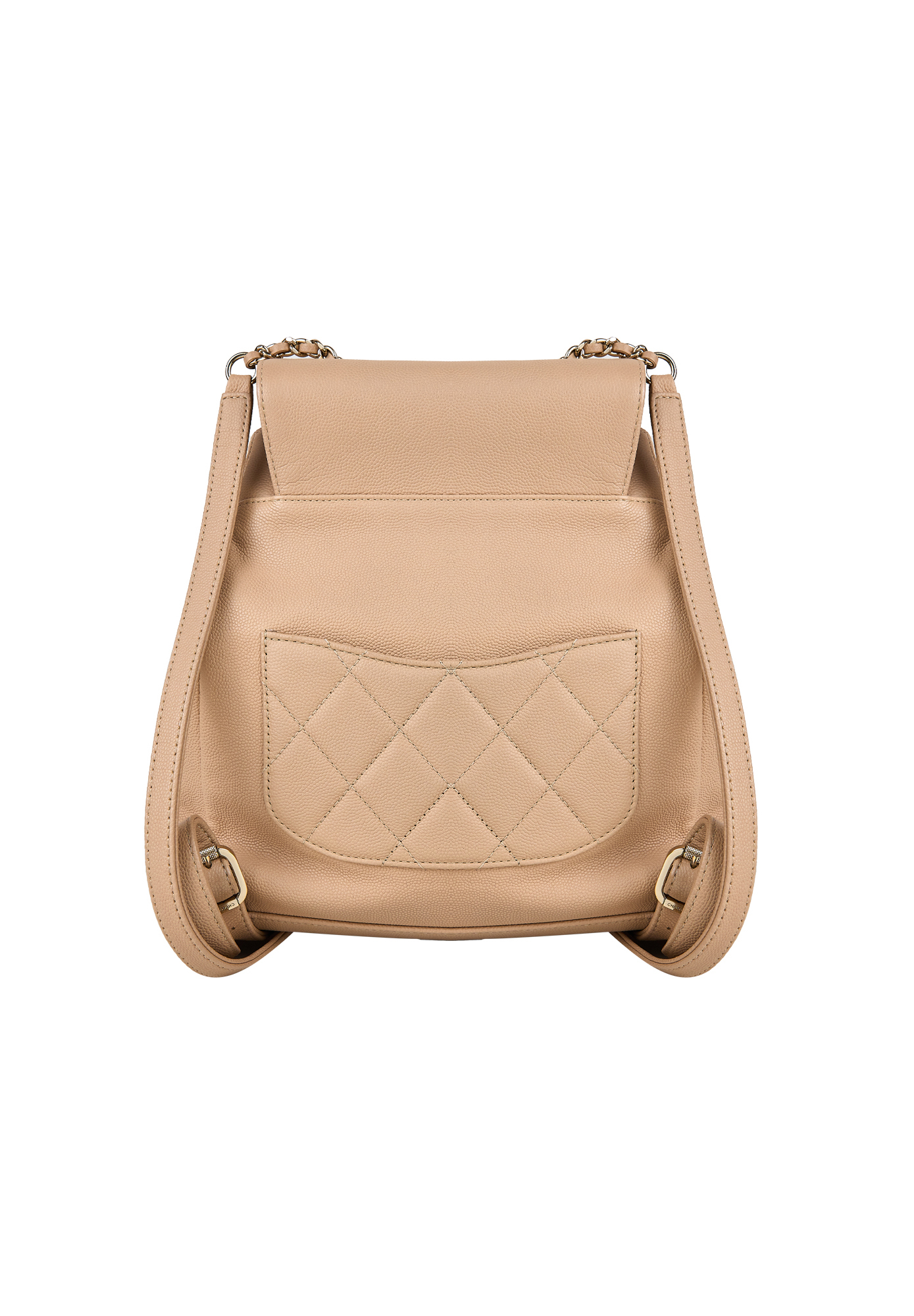 Chanel Business Affinity Beige Caviar Backpack