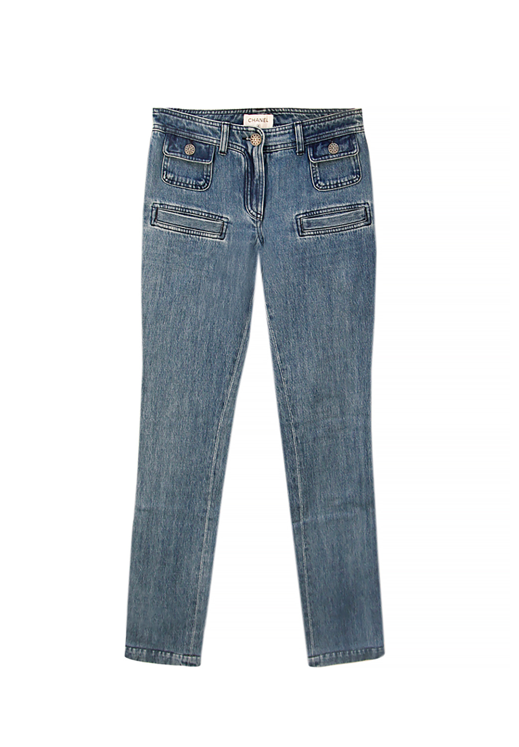 Chanel Blue Jeans