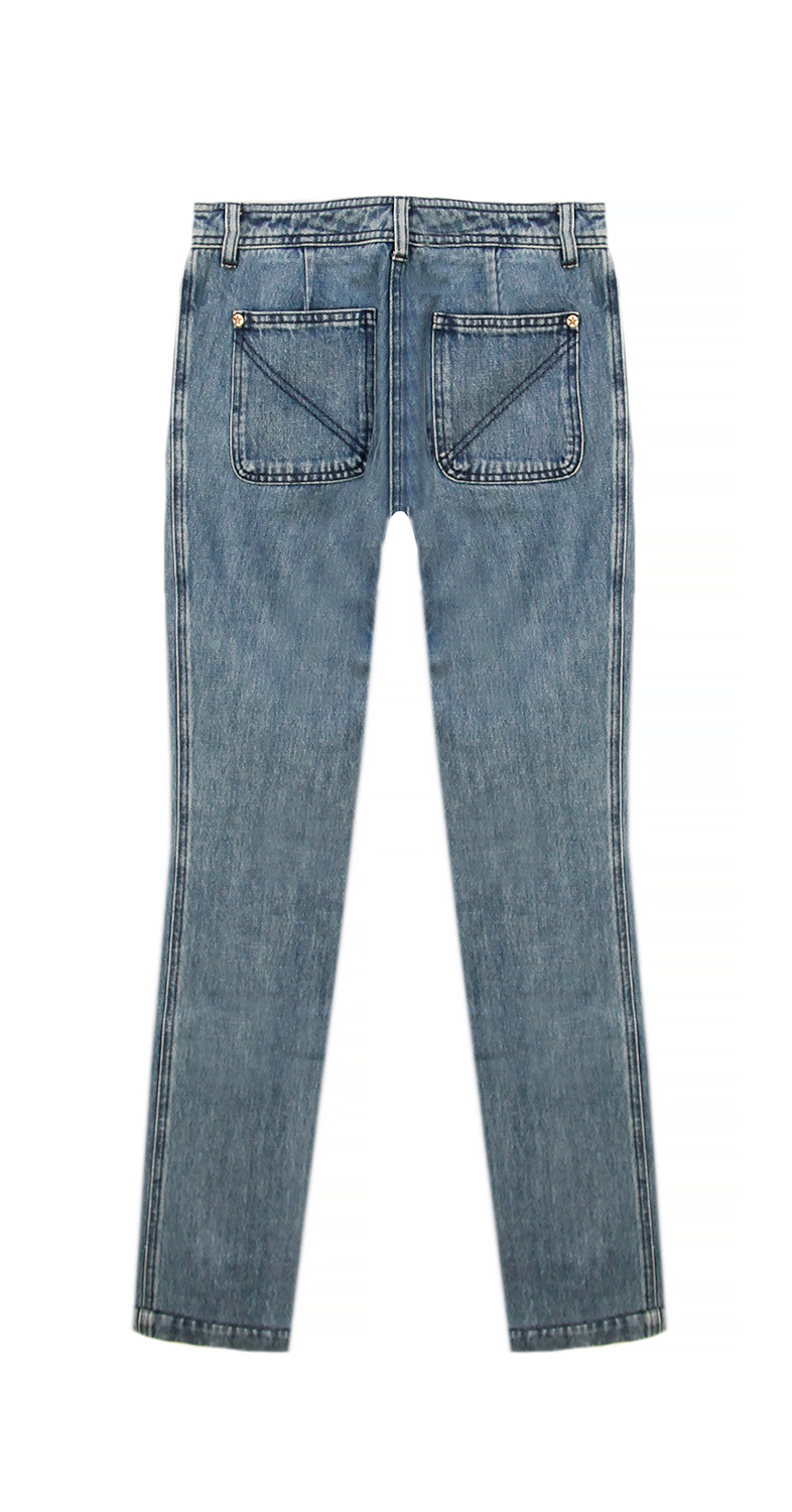 Chanel Blue Jeans