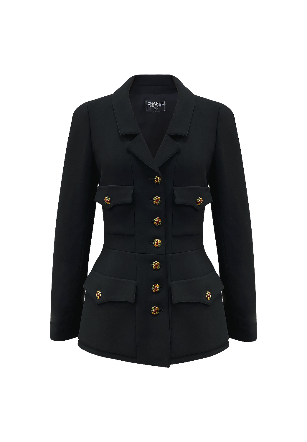 Chanel Jacket With Gripoix Buttons