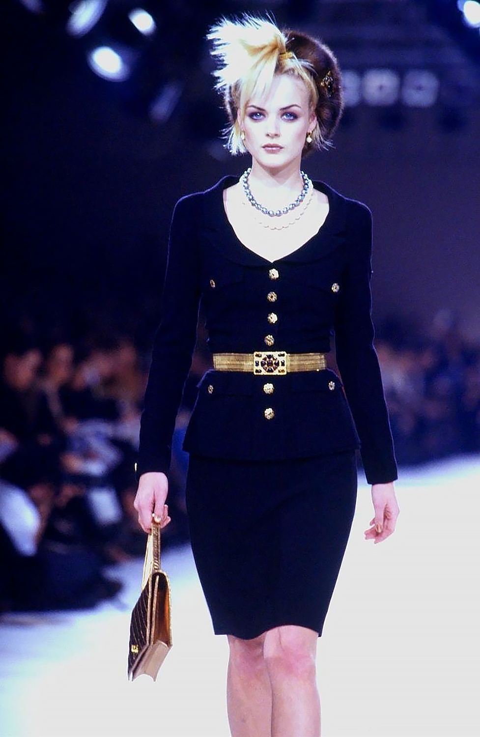 Chanel Jacket With Gripoix Buttons