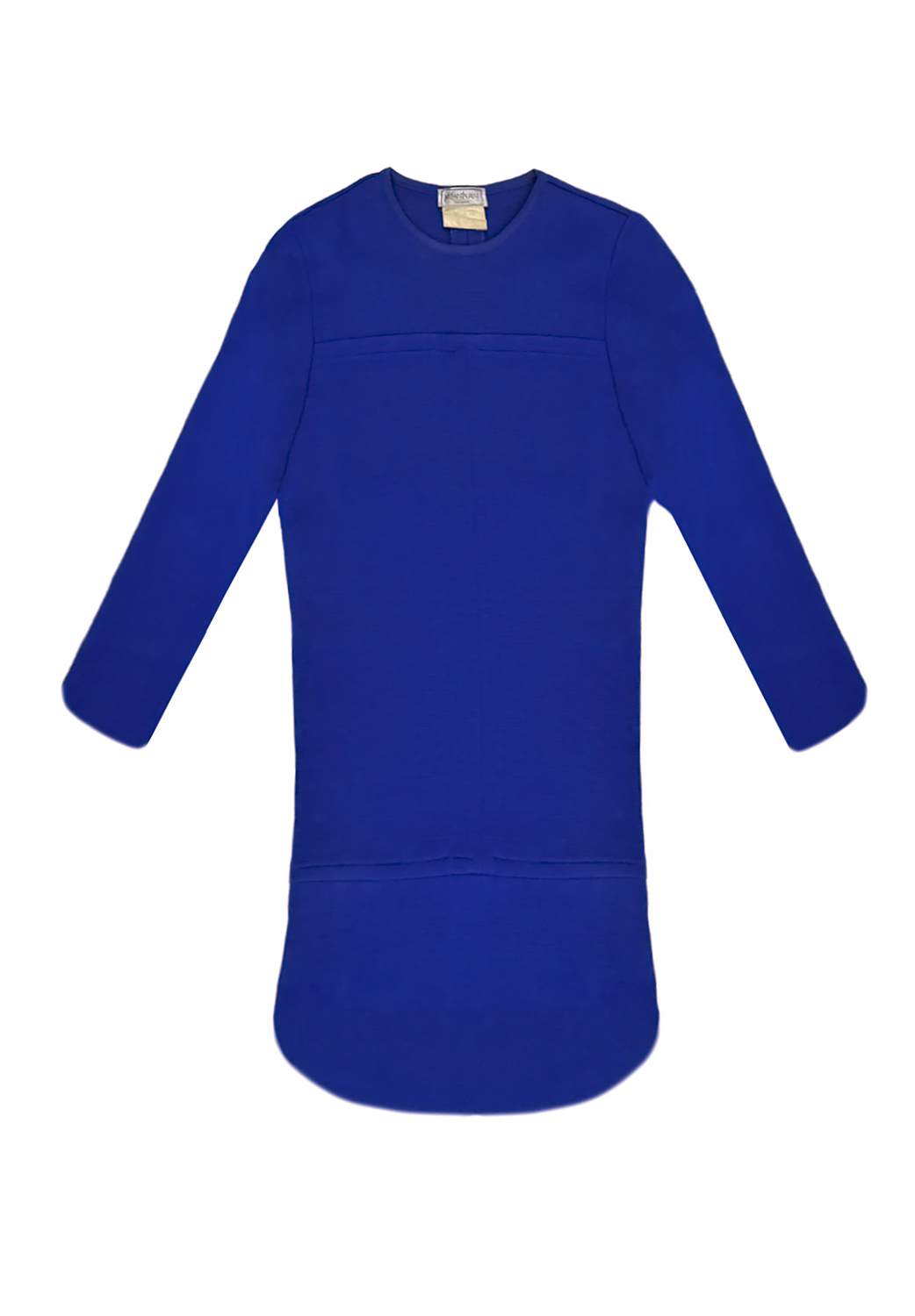 Yves Saint Laurent Blue Dress