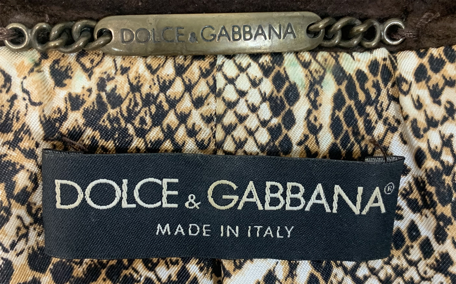 Dolce&Gabbana Suede Jacket