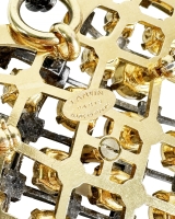 Lanvin Heart Neclace with Crystals