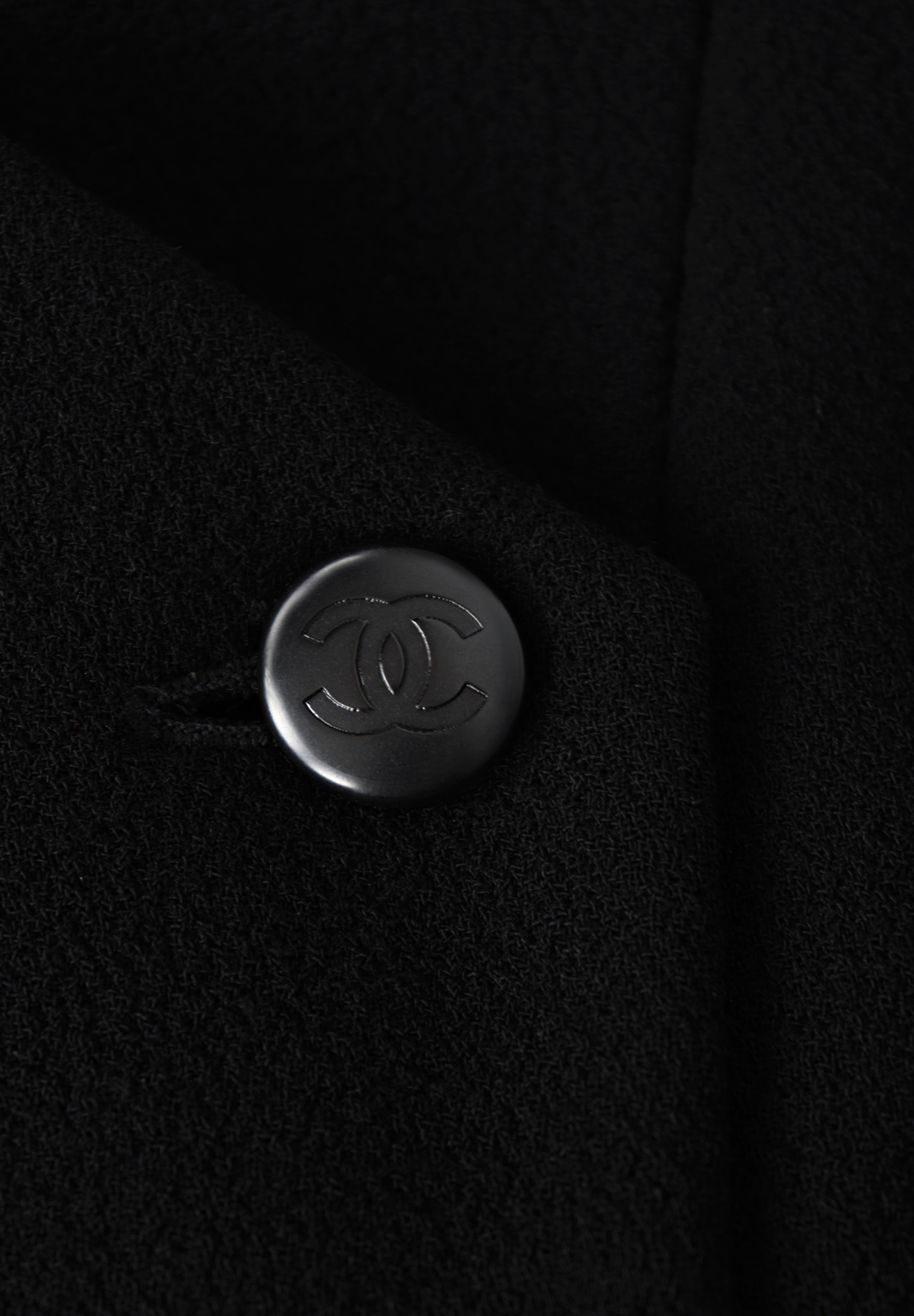 Chanel Evening Jacket With Satin Braid