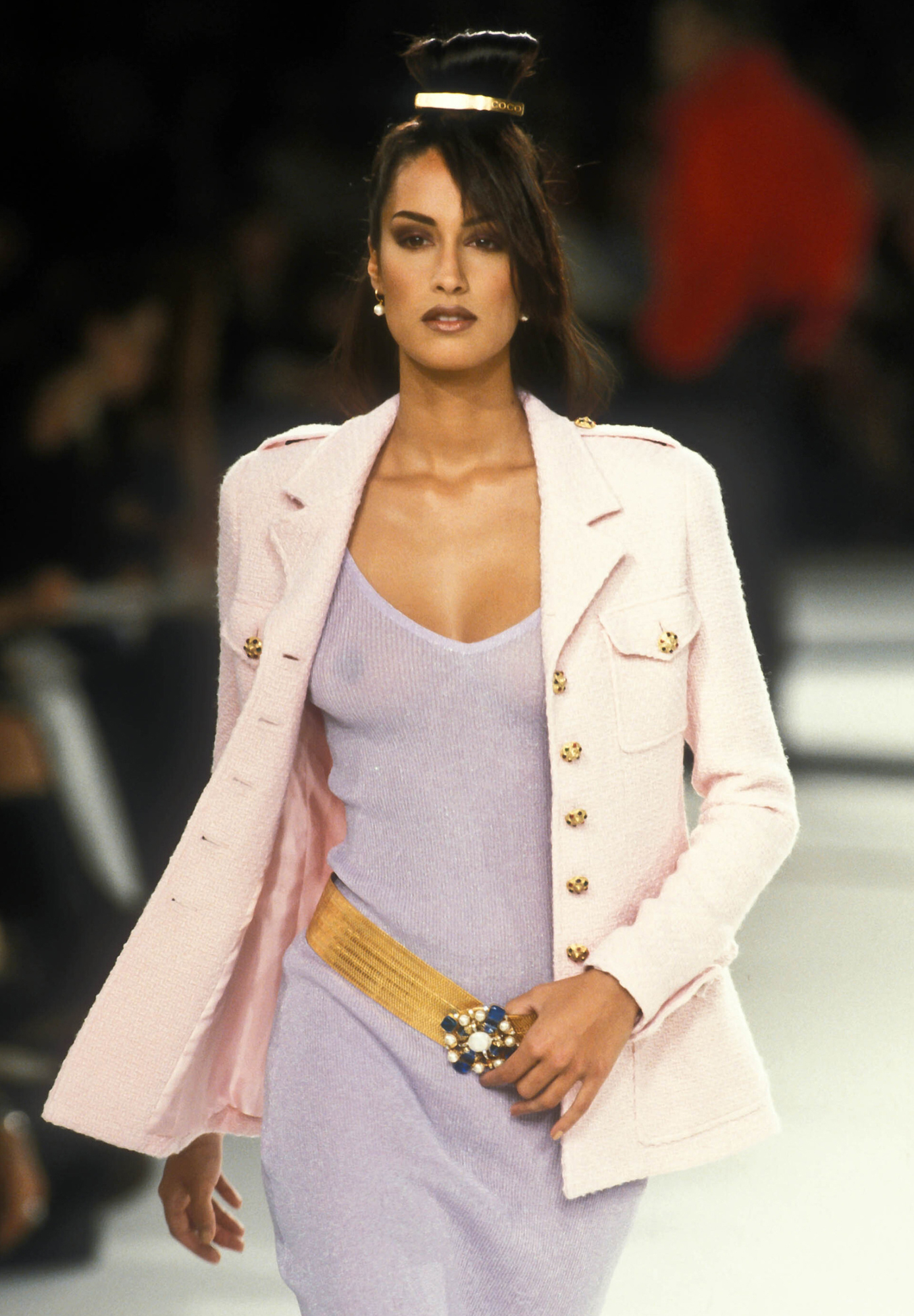 Chanel Evening Jacket With Gripoix Buttons