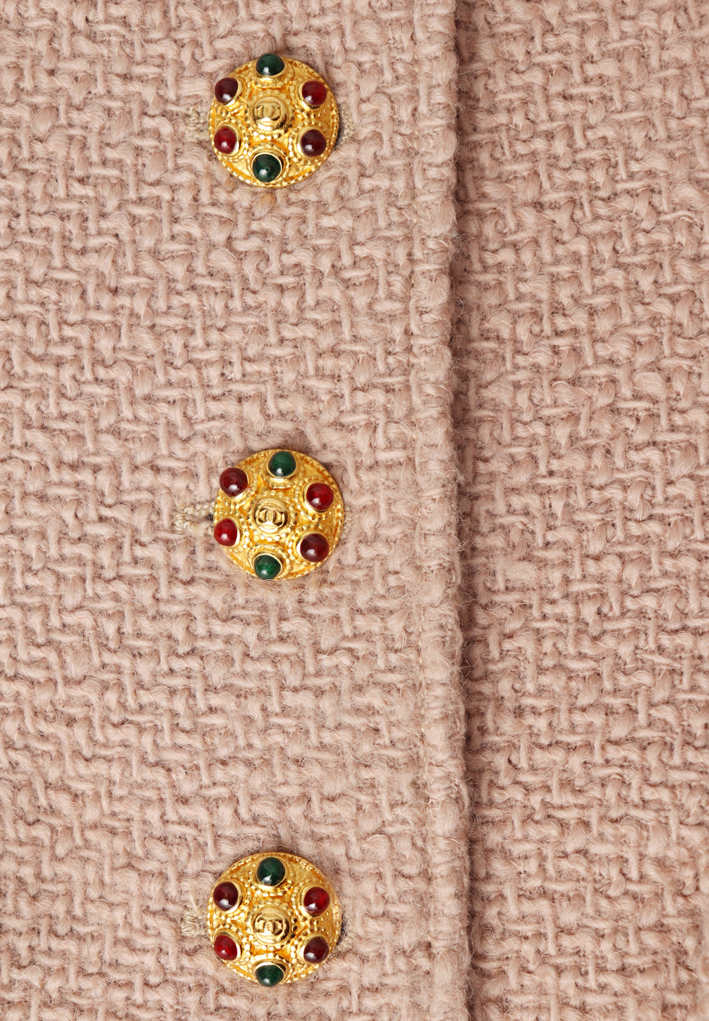 Chanel Evening Jacket With Gripoix Buttons