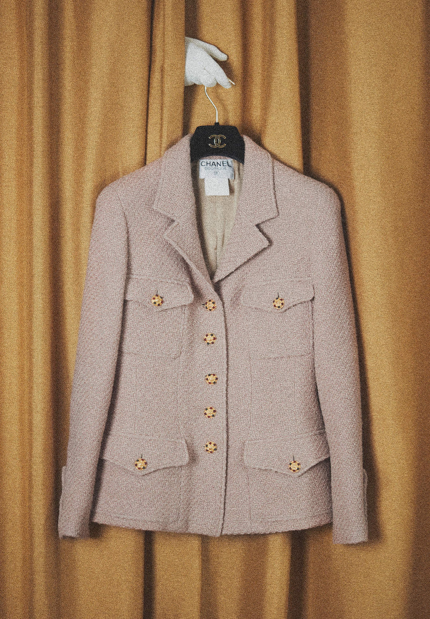 Chanel Evening Jacket With Gripoix Buttons