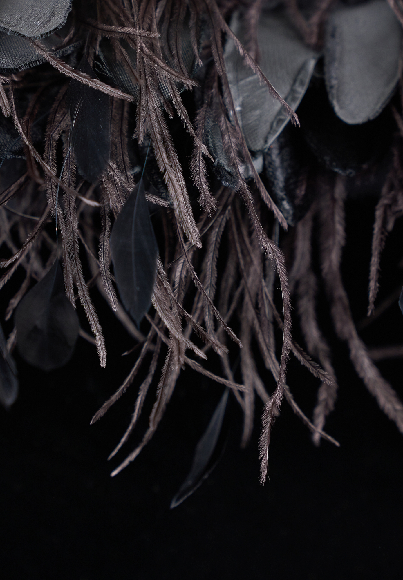 Valentino Black Velvet Evening Dress