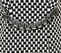 Chanel Chess Dress and Jacket Suit