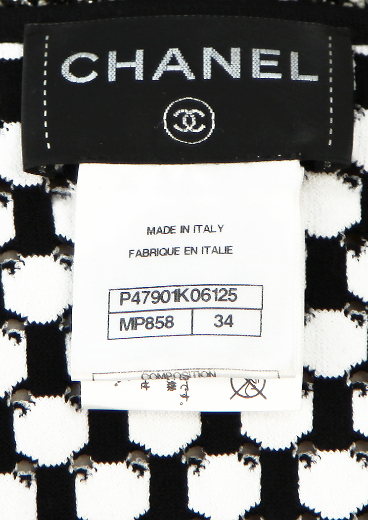 Chanel Chess Dress and Jacket Suit