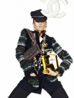 Chanel Brown Leather Boy Bag