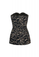 Dark Blue Chanel Corset