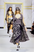 Dark Blue Chanel Corset