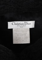 Christian Dior Black Dress With Lace