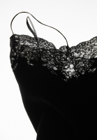 Christian Dior Black Dress With Lace