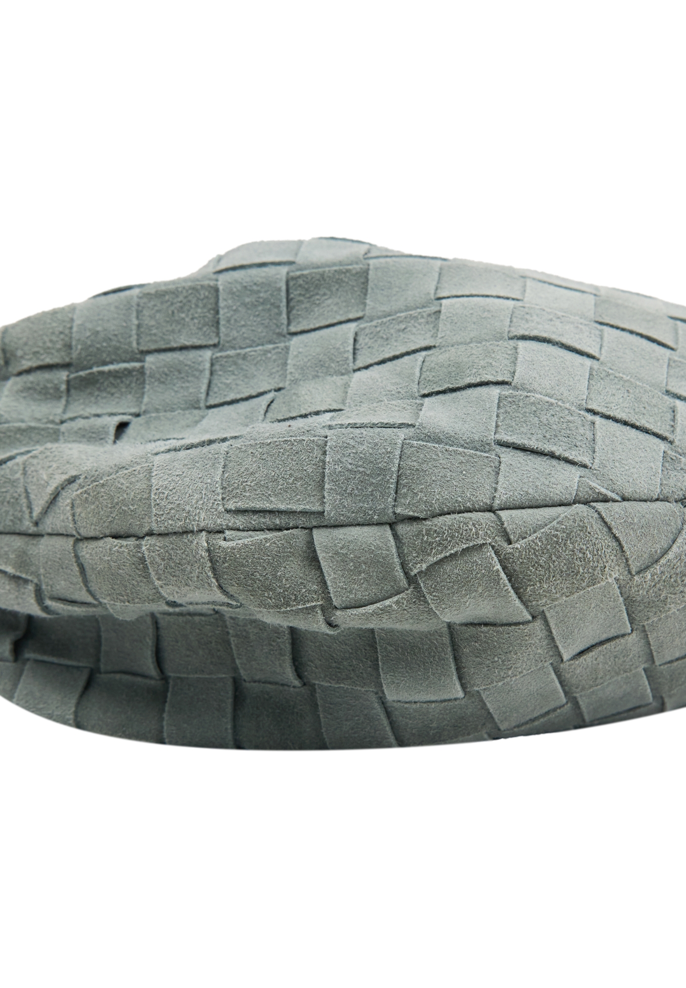 Bottega Veneta Jodie Mini Gray Suede Bag 