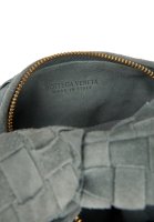 Bottega Veneta Jodie Mini Gray Suede Bag 