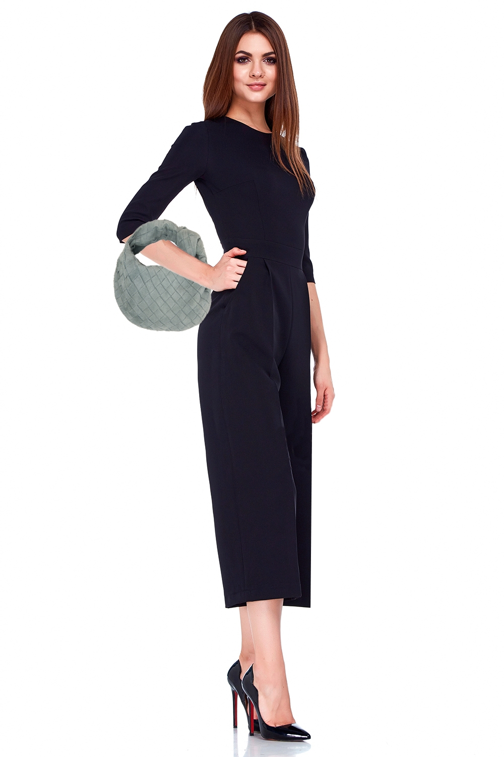 Bottega Veneta Jodie Mini Gray Suede Bag 