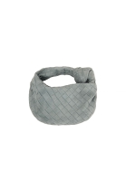 Bottega Veneta Jodie Mini Gray Suede Bag 