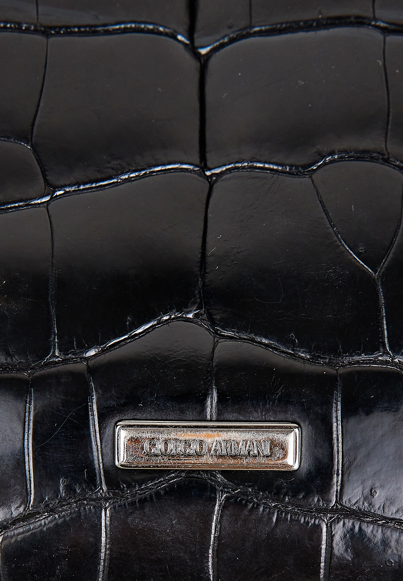 Black Giorgio Armani Bag