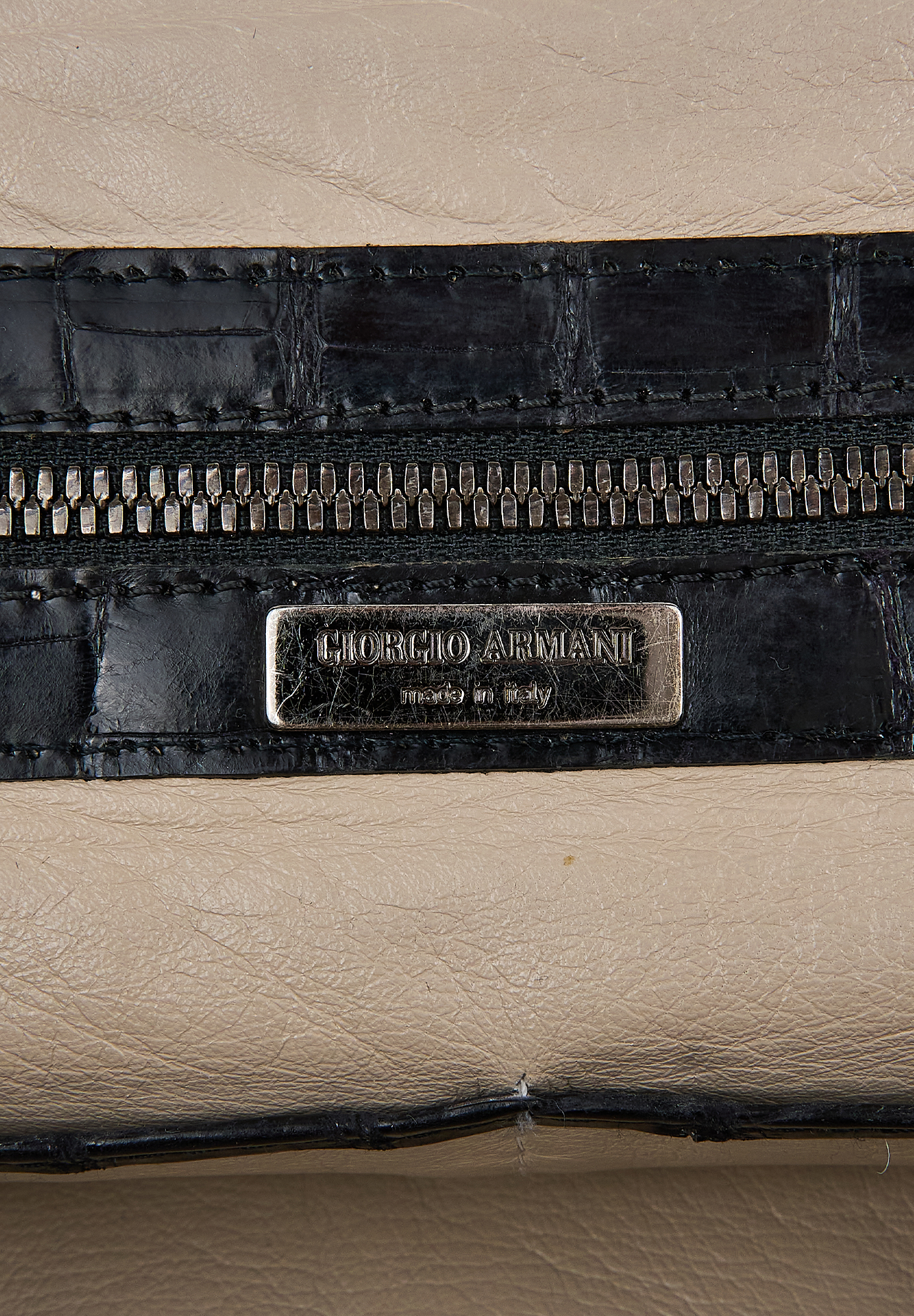 Black Giorgio Armani Bag
