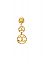 Chanel Vintage Clip‑on Pendants with Logos