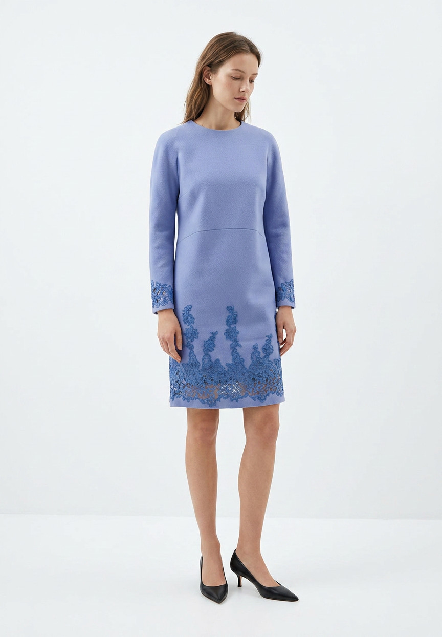 Ermanno Scervino Blue Dress