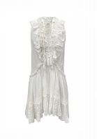 Chloé White Cotton Dress