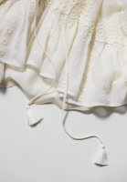 Chloé White Cotton Dress