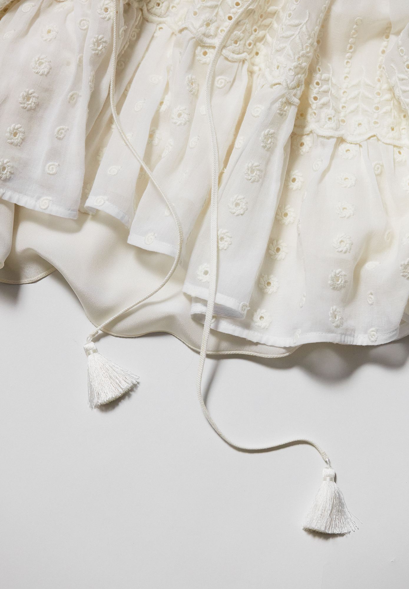 Chloé White Cotton Dress