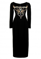 Oscar de la Renta Velvet Dress