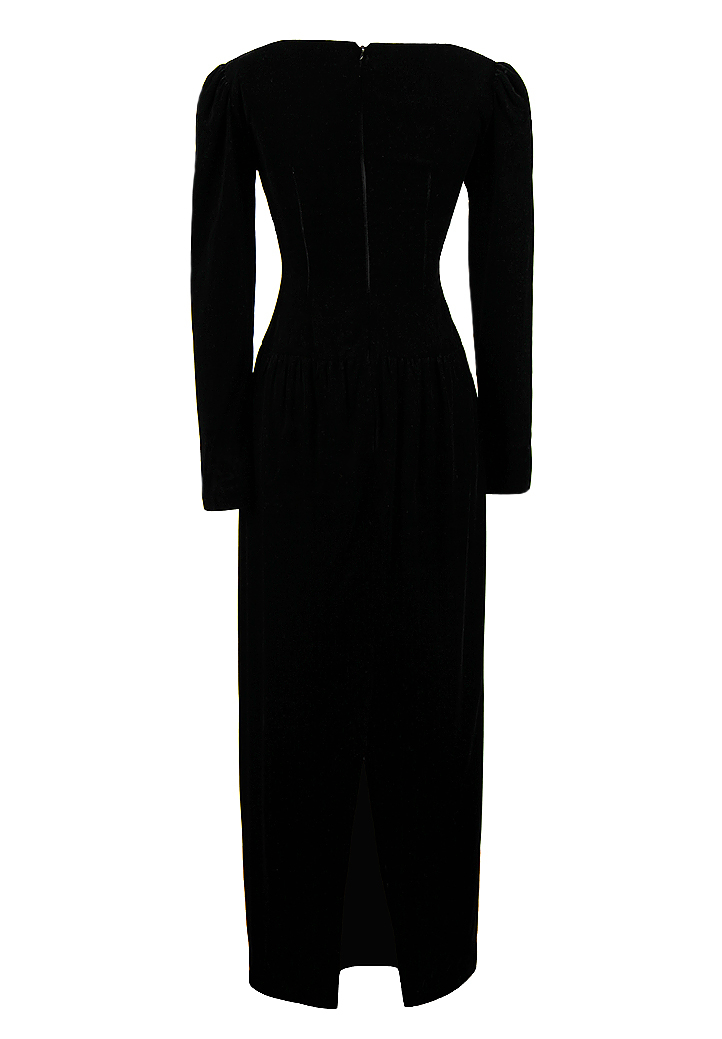 Oscar de la Renta Velvet Dress