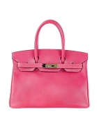 Hermès Birkin 25 Rose Tyrien Epsom Bag
