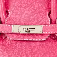Hermès Birkin 25 Rose Tyrien Epsom Bag