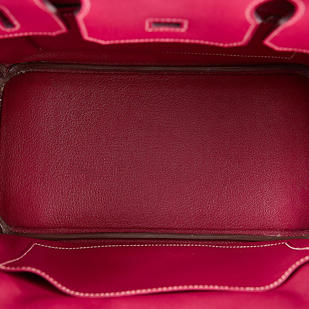 Hermès Birkin 25 Rose Tyrien Epsom Bag