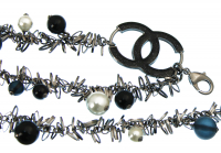 Chanel Pearls and Logo Belt 