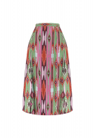 Saint Laurent Print Skirt